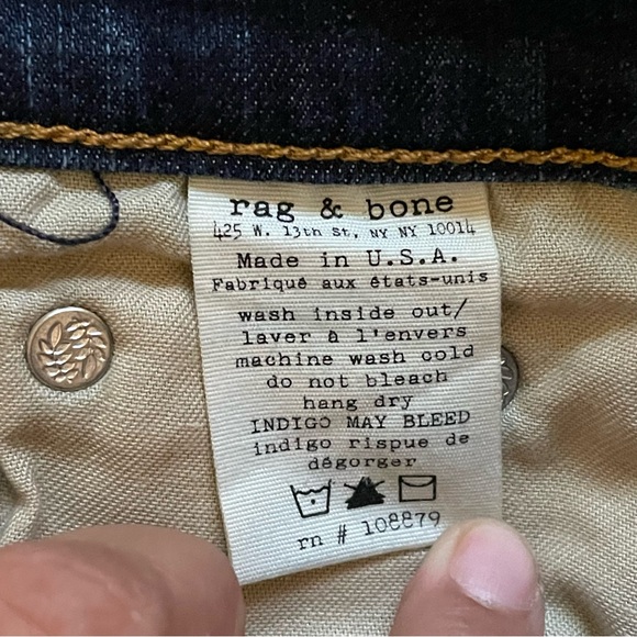 Rag & Bone Skinny Jeans size 27 - Picture 5 of 6
